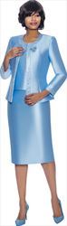 Terramina Women Church Suit with Embellished Trim on Jacket 7637